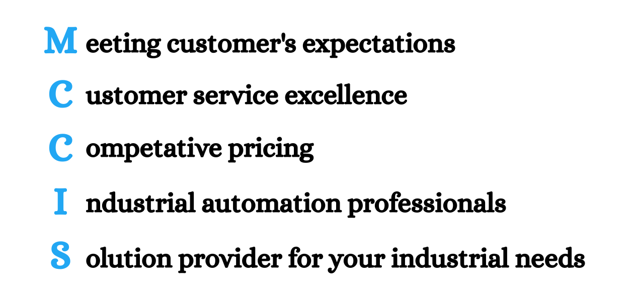 MCC Industrial Solutions Banner Text